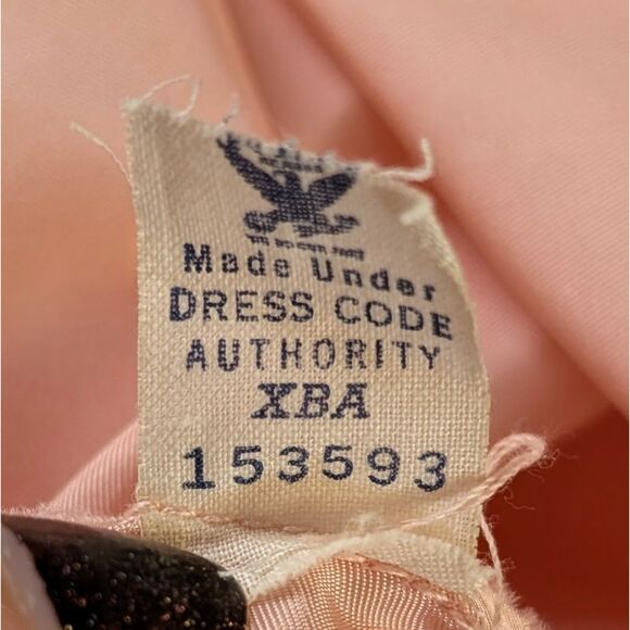 Vintage 1930s Party Dress Women's Medium Pink Frilly Tiered Evening Antique - Picture 5 of 6